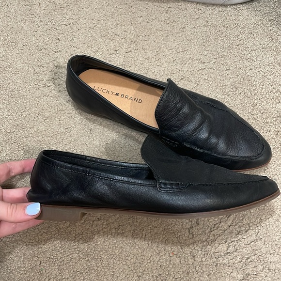 Lucky Brand Leather Flats - Picture 2 of 2